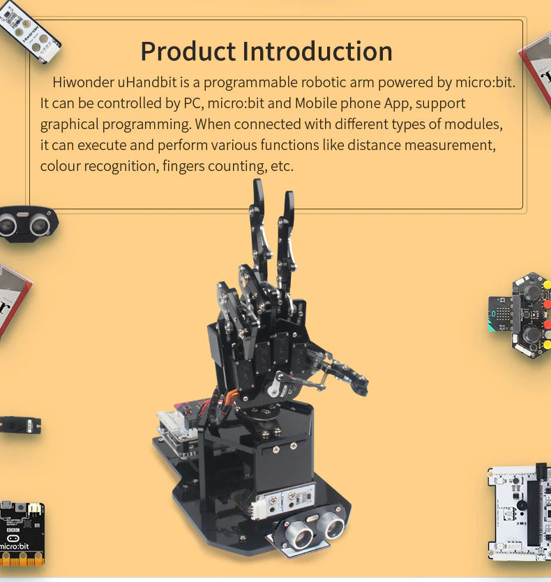 programmierbare roboterhand uhandbit — фото 2