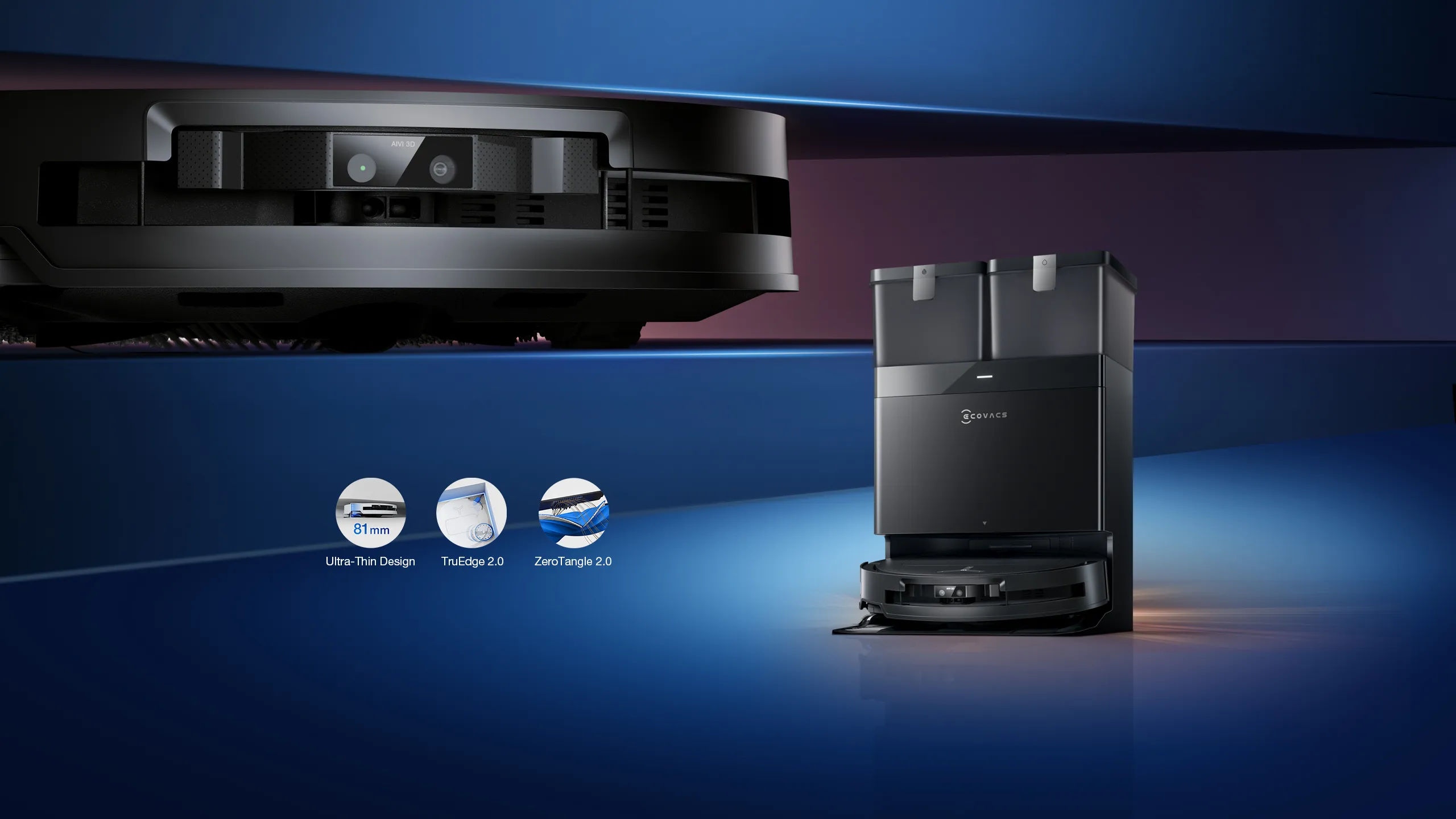 Робот Ecovacs ECOVACS DEEBOT T50 OMNI Gen2 Black