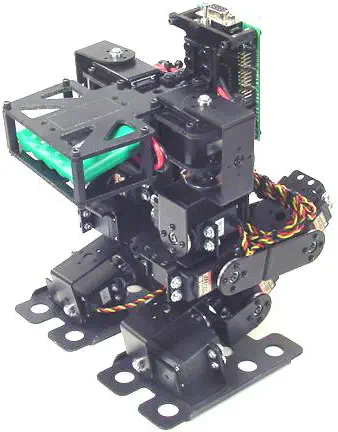 Lynxmotion Biped BRAT Kit (No Servos or Electronics) BRAT-BLK — фото 4