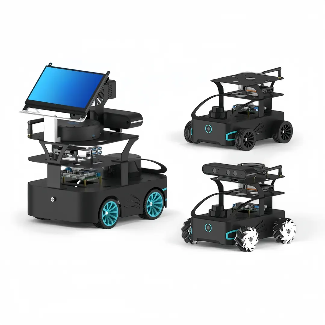ROS2 Autonomous Mobile Robot Platform for Embodied AI, SLAM, Navigation and LLM Research（Ackermann-RPi5-8GB） — фото 3