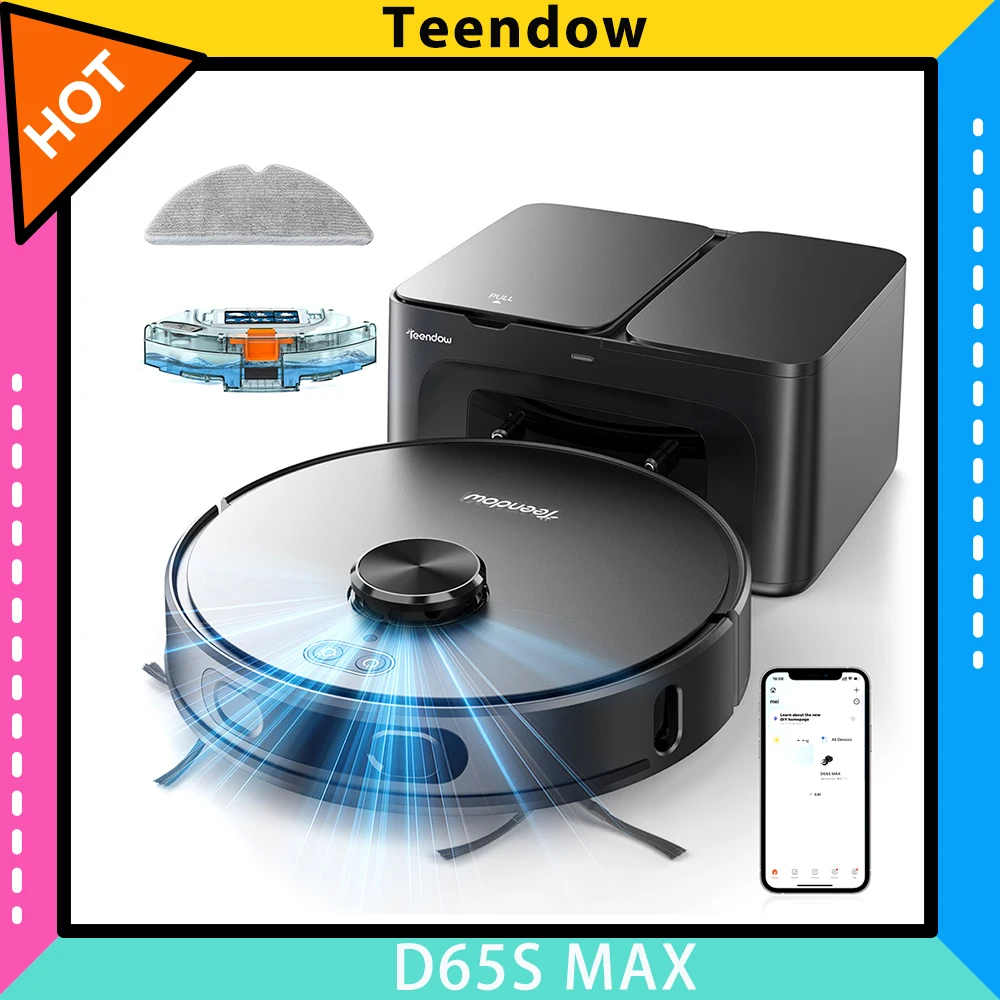 Teendow D65S MAX 5200MAH 6000PA — фото 3