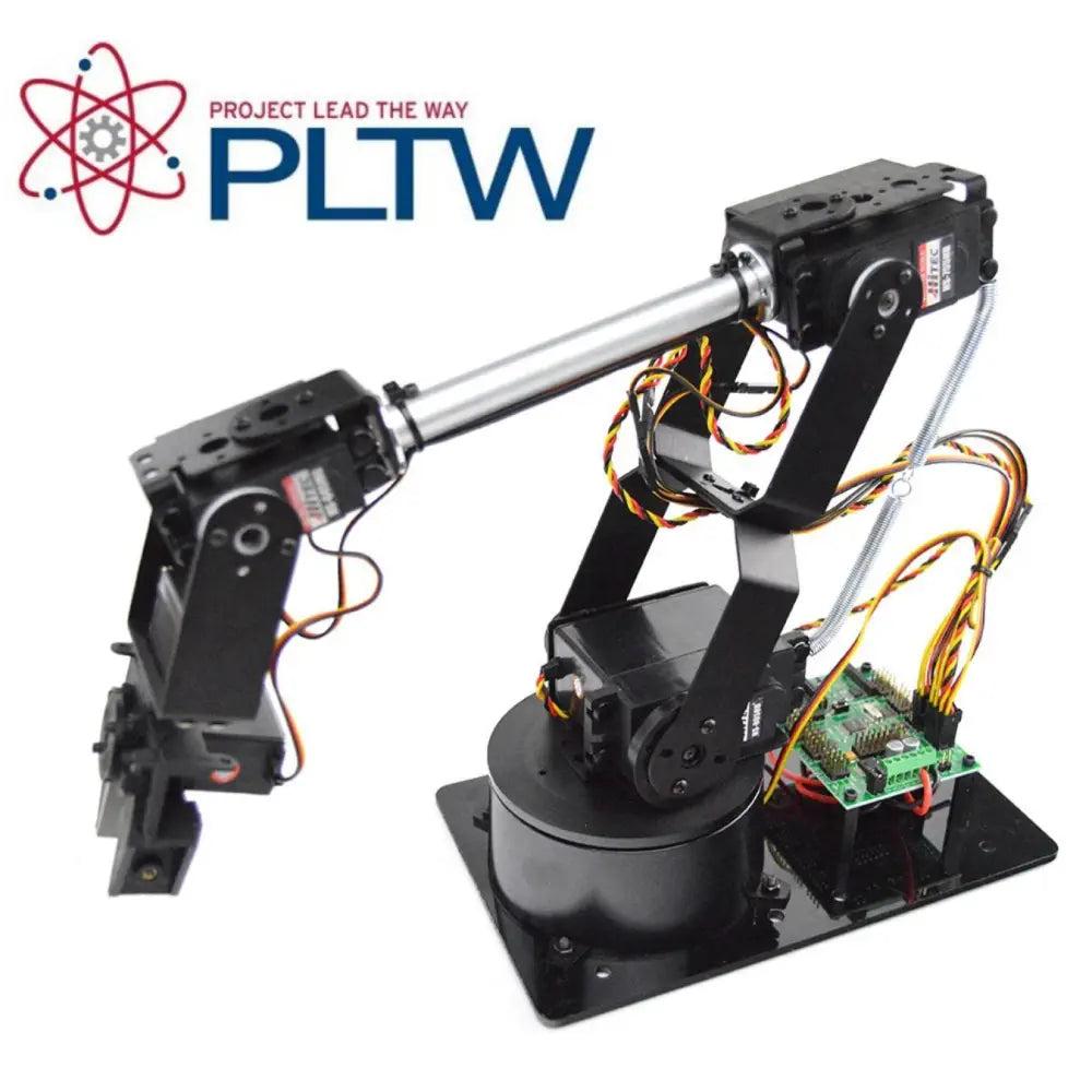Lynxmotion SES-V1 AL5D PLTW Robotic Arm (5 DoF) Assembled — фото 2