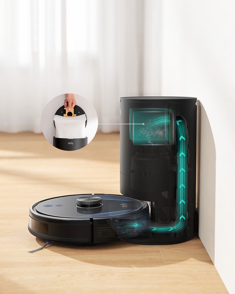 Робототехника Eufy Robovac LR30 Hybrid+