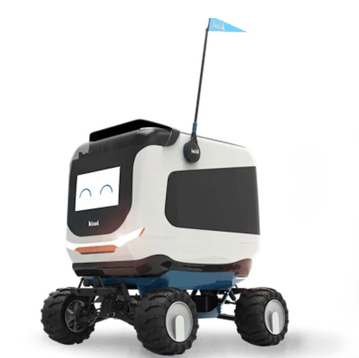Робот Unknown Kiwibot Delivery Robot last mile accessible communication...