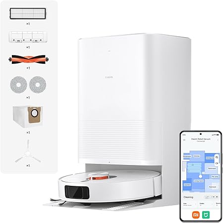 saugroboter robot vacuum x20 pro weiss — фото 4