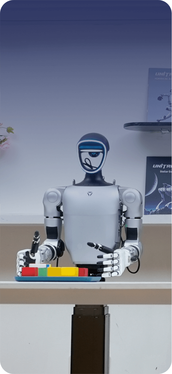 Unitree G1-D Standard E Humanoid Robot Platform (Revo 2 Tactile Hands) — фото 6