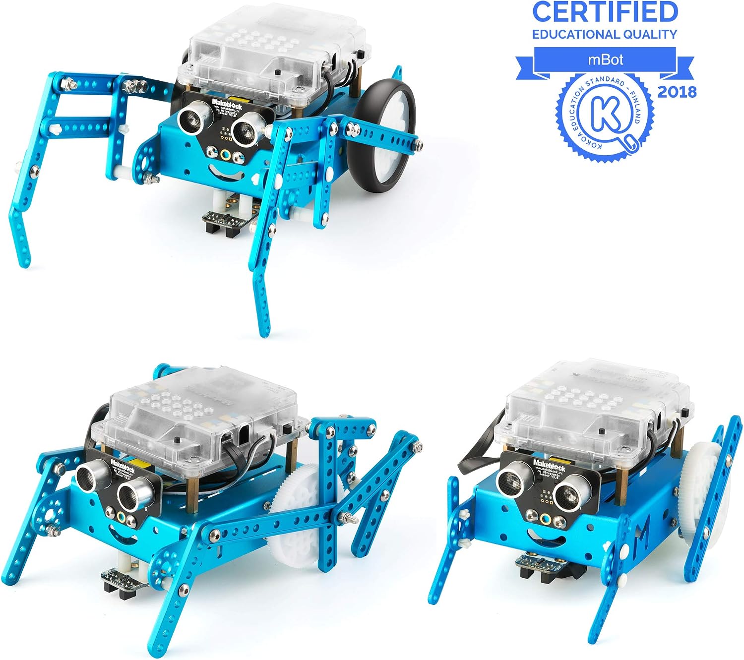 makeblock - mbot add-on pack 6-beiniger roboter — фото 6