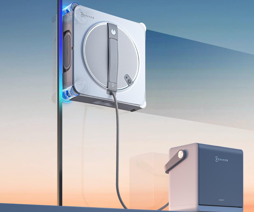 fensterreinigungsroboter winbot w2s omni mit akkustation — фото 2