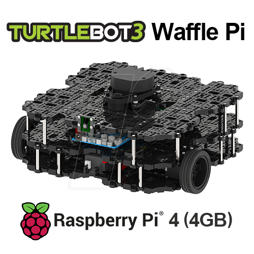 Робот ROBOTIS robotis turtlebot3 waffle pi raspberry pi 4 4gb