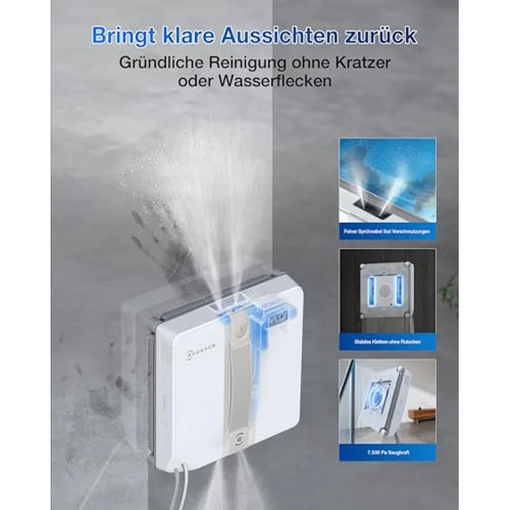 fensterreinigungsroboter winbot mini grau — фото 4