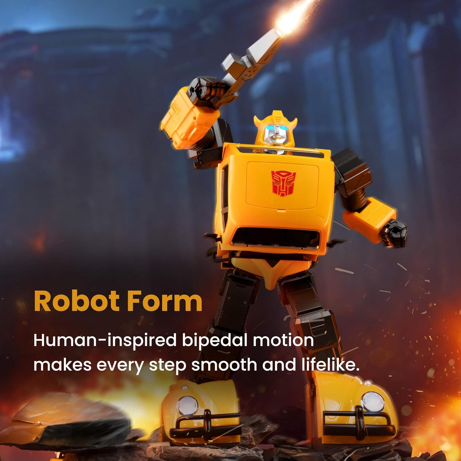 robosen bumblebee g1 flagship robot — фото 3