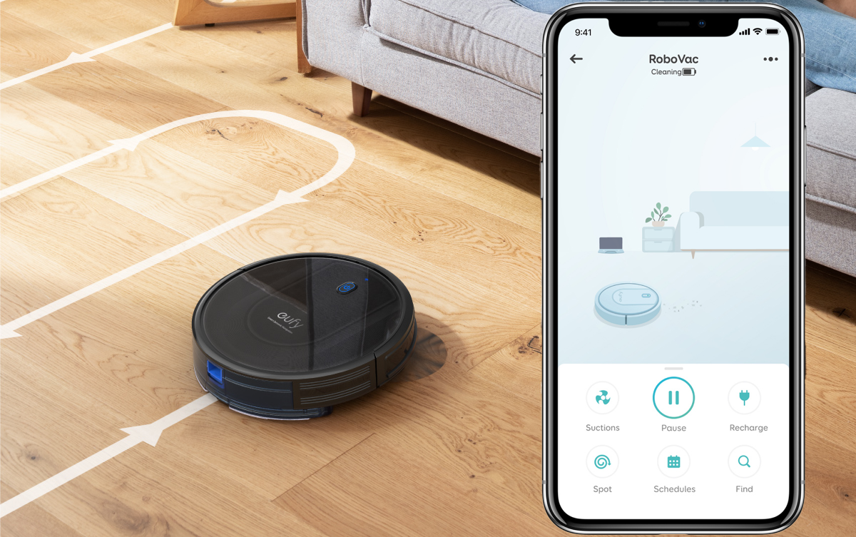 Eufy RoboVac G10 Hybrid black — фото 2