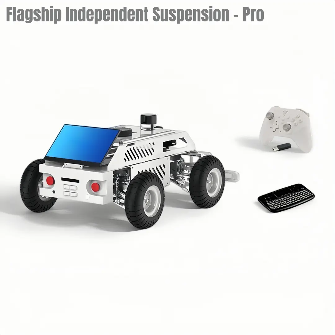 Researchbot：Embodied AI ROS2 Mobile Robot Platform with LLM, LiDAR SLAM, Semantic Navigation（ACM-Flagship Independent Suspension-Orin Nano Super -8GB-PRO) — фото 2