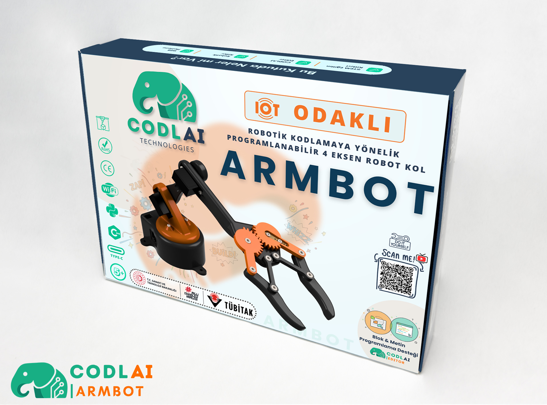 CODLAI ArmBot LITE Electronic Kit — фото 5