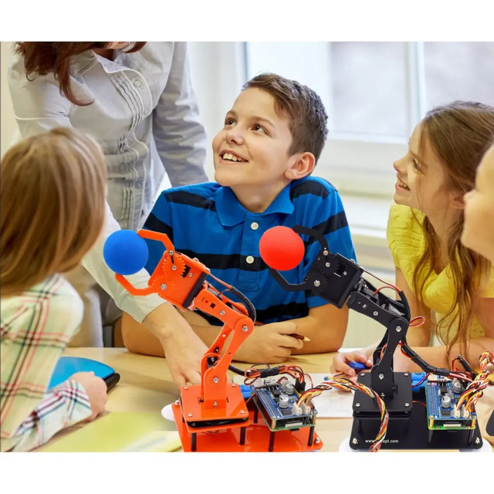 Adeept 5-DOF Programmable Robotic Arm Black Kit for Raspberry Pi — фото 6