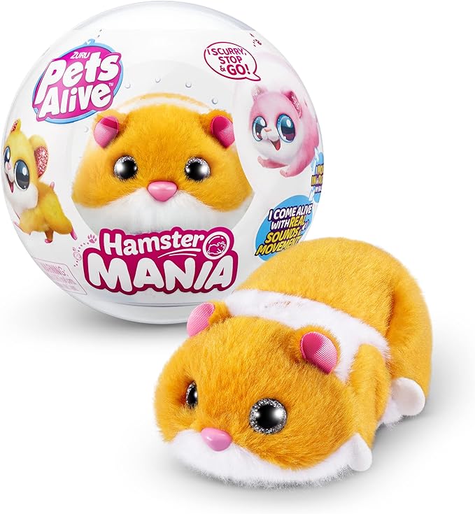 ZURU Pets Alive - Hamster Mania Orange — фото 2