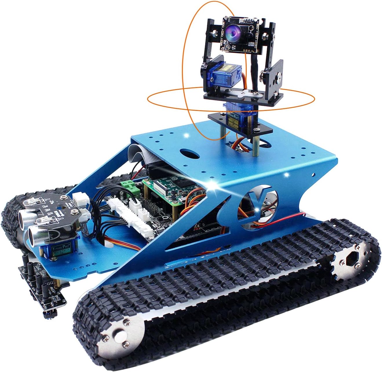 roboter fahrgestell kit fuer raspberry pi arduino — фото 6