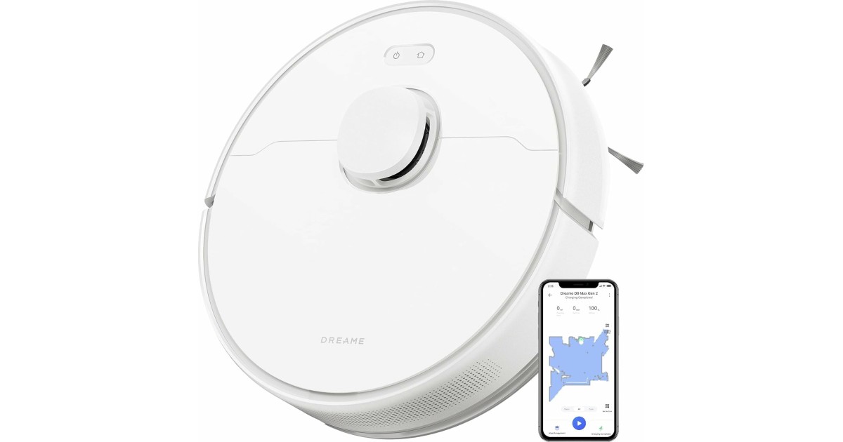 d9 max gen2 weiss dreame technology — фото 4