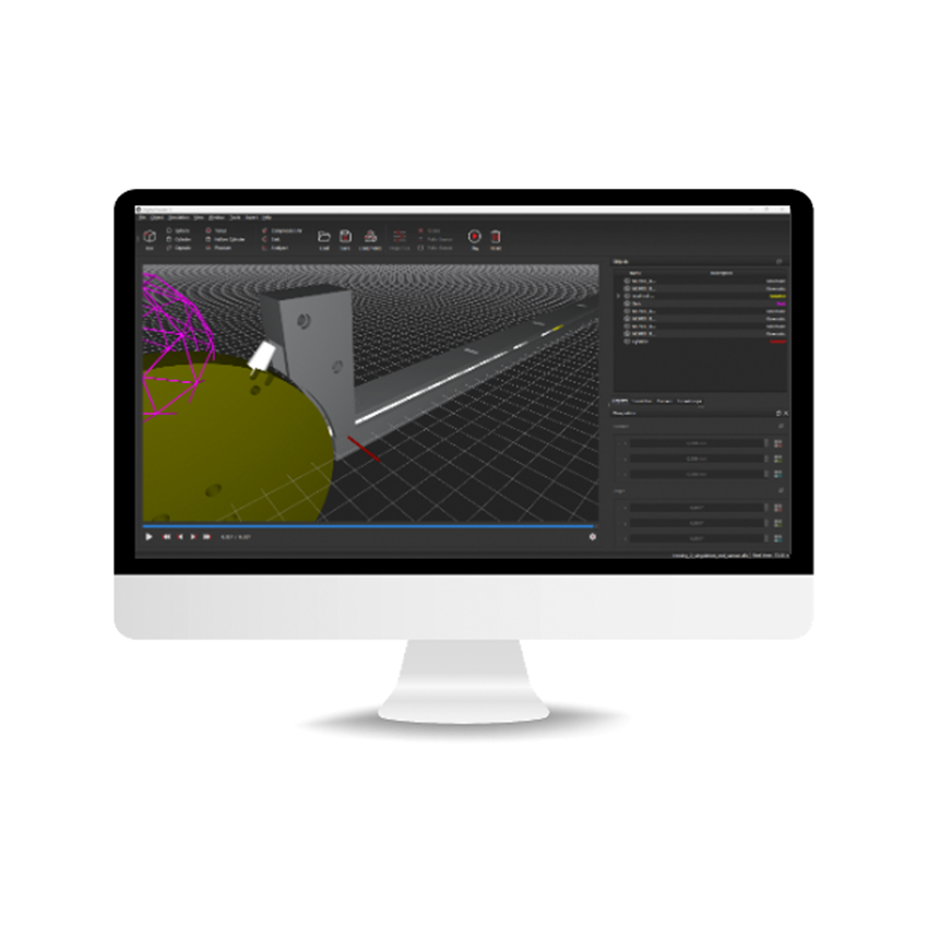 Робот Rhein-Nadel Automation RNA simulation feeding system