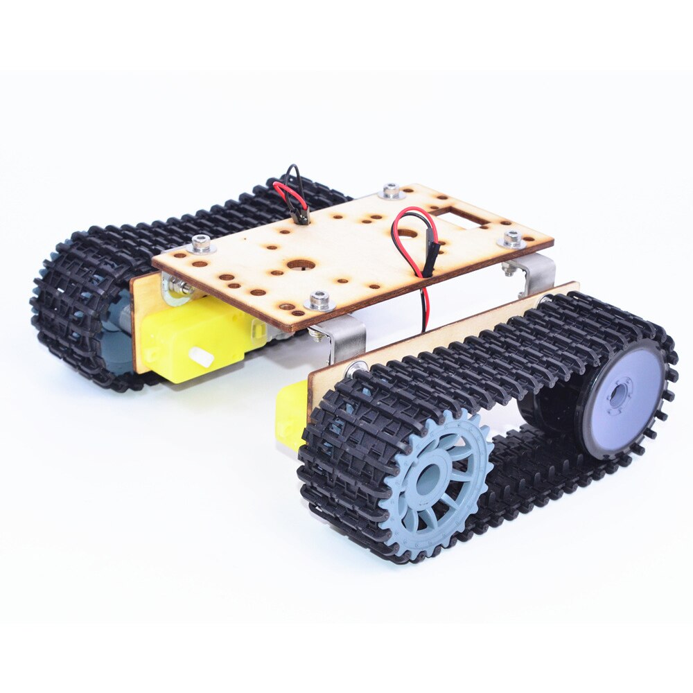 diy-raupenfahrgestell mit dc-motor — фото 4