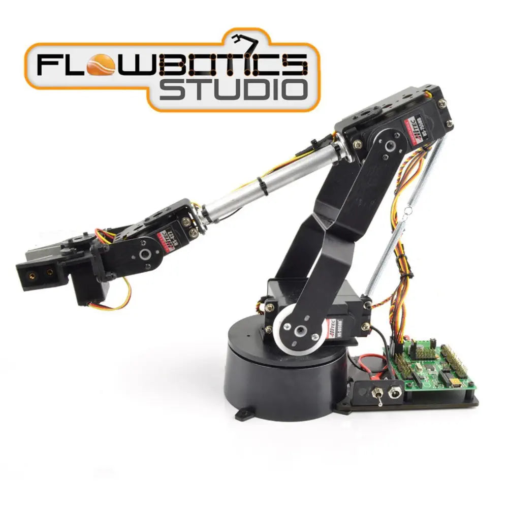 Lynxmotion AL5D 4DOF Robotic Arm SSC-32U Combo Kit (FlowBotics Studio) — фото 2