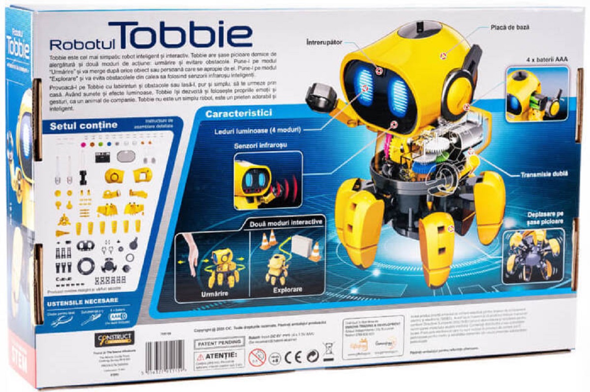 roboterbausatz tobbie der roboter — фото 6