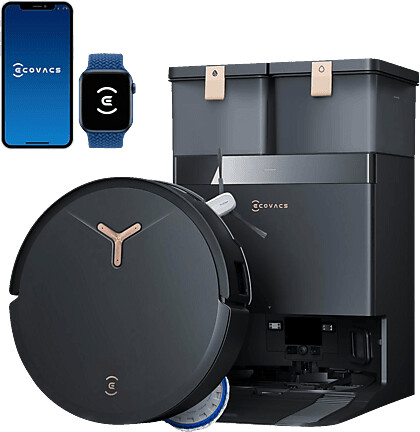 Deebot T50 Max Pro Omni Schwarz Ecovacs — фото 6