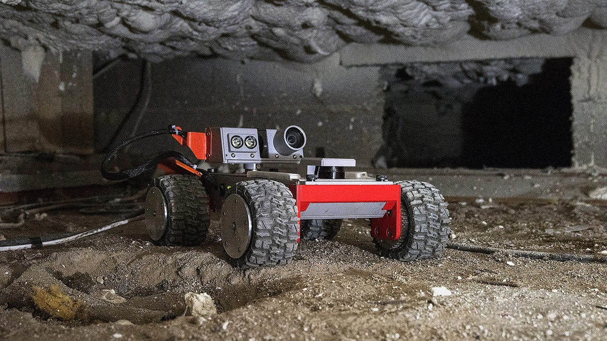 Q-Bot Insulation Robot — Мобильная платформа — фото 2