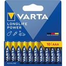 alkaline batterie longlife power aaa micro 10er-pack — фото 2