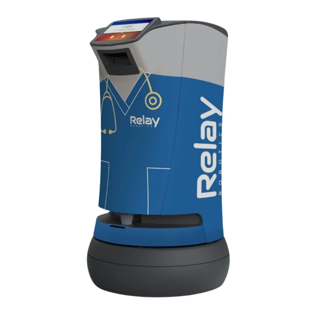 Робот Unknown Hotel Room Service Delivery Robot RelayRX Relay Robotics