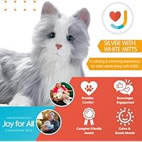 Ageless Innovations Silver & White Cat Interactive Companion — фото 5