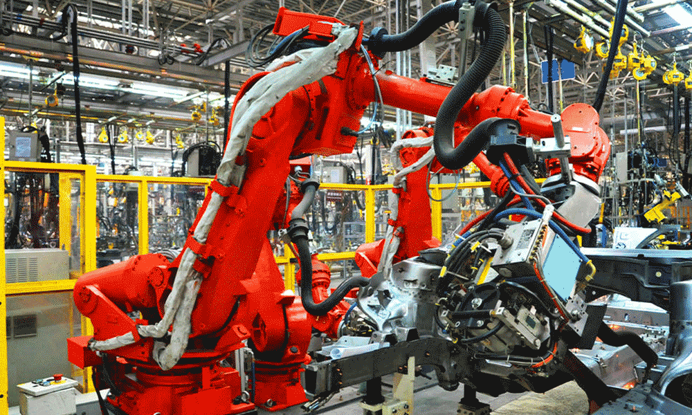 Робот Siasun Robot Heavy Truck Assembly Line Mobile Robot