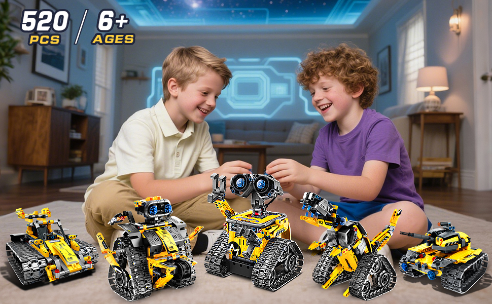Робототехника VELLEMAN roboterbausatz 5-in1 einstellbarer roboter
