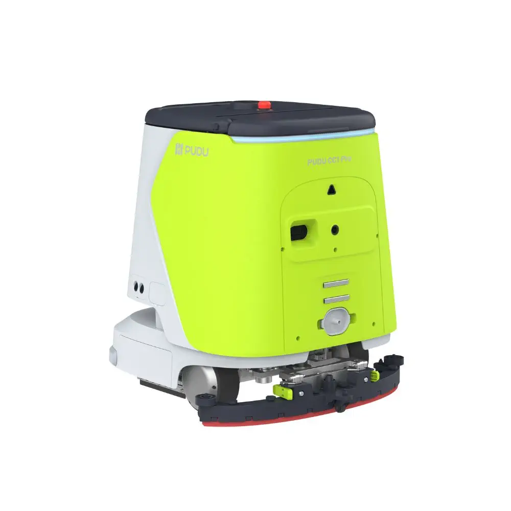 PUDU CC1 PRO Intelligent Cleaning Robot (Grey/Yellow Green) — фото 4