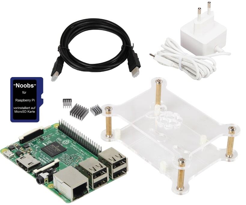 anschluss-set fuer raspberry pi bausatz — фото 5