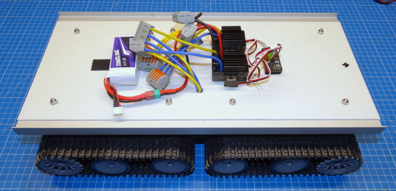 diy-raupenfahrgestell mit dc-motor — фото 2
