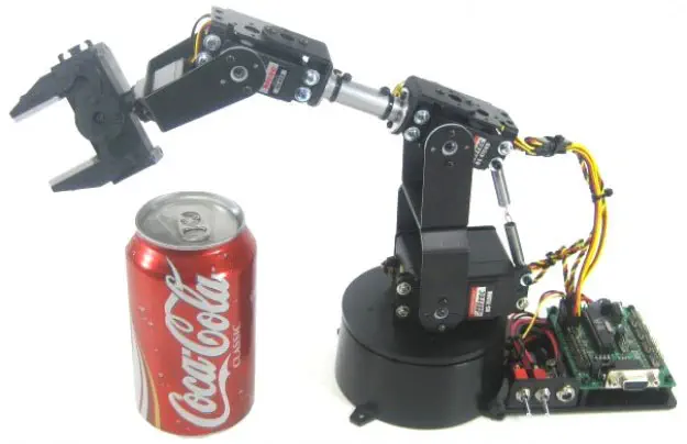 Lynxmotion AL5A 4 Degrees of Freedom Robotic Arm Combo Kit (BotBoarduino) — фото 6