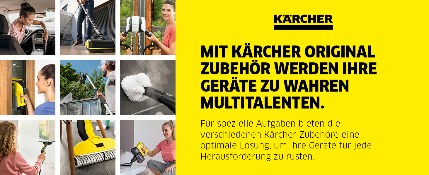 Робот Kaercher vhbw Fensterdüse kompatibel mit Kärcher sc Deluxe Premium