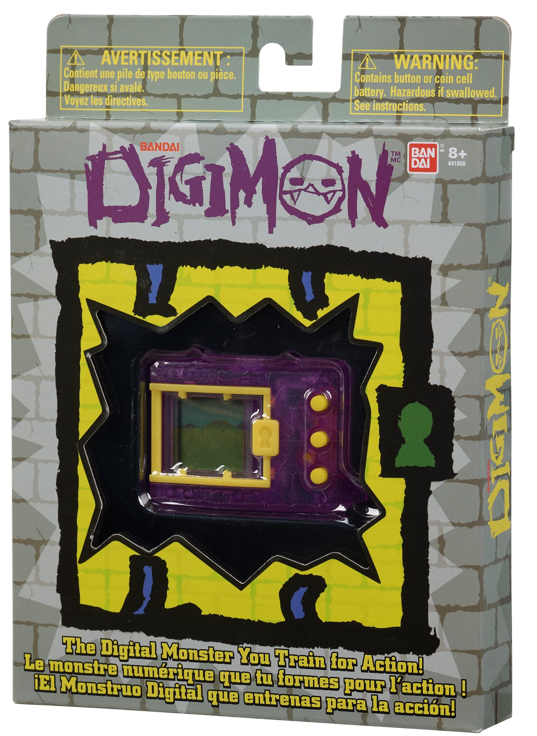 Bandai DigiMon The Digital Monster Translucent Purple — фото 3