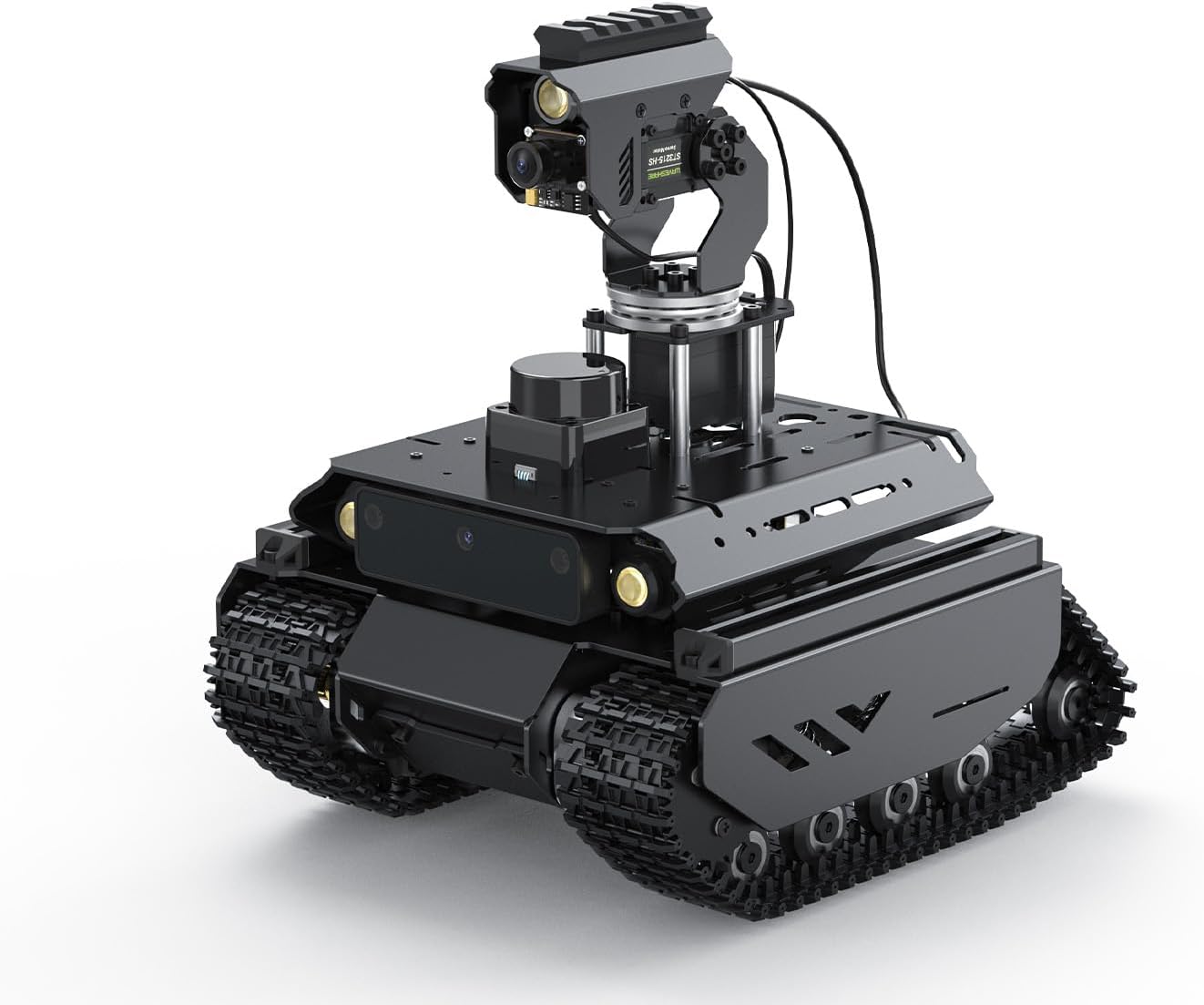 Waveshare UGV Rover ROS 2 Open-Source 6 Wheels 4WD AI Robot for Jetson Orin Series Board — фото 4