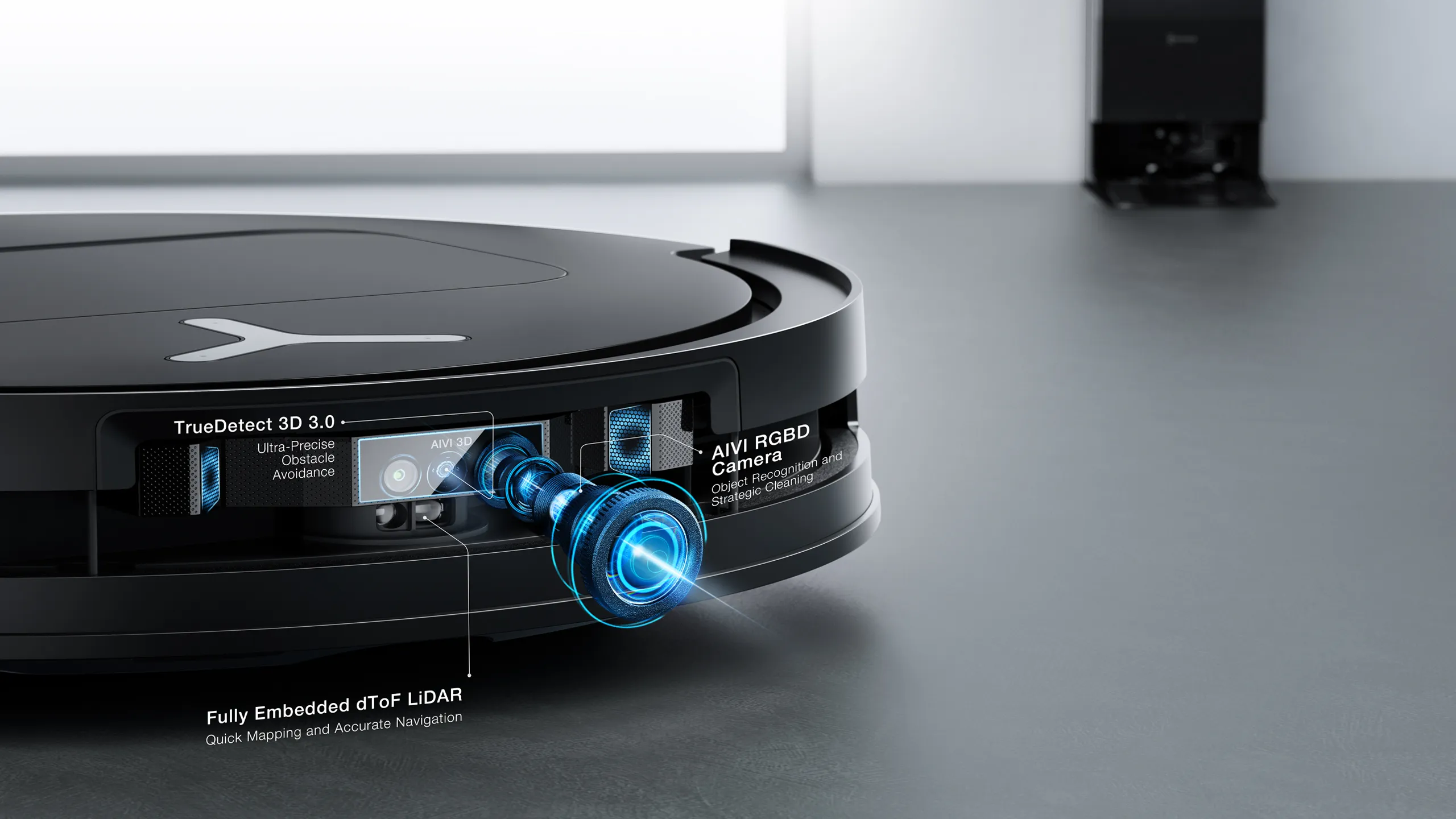saugroboter deebot t50 omni gen 2 schwarz — фото 3