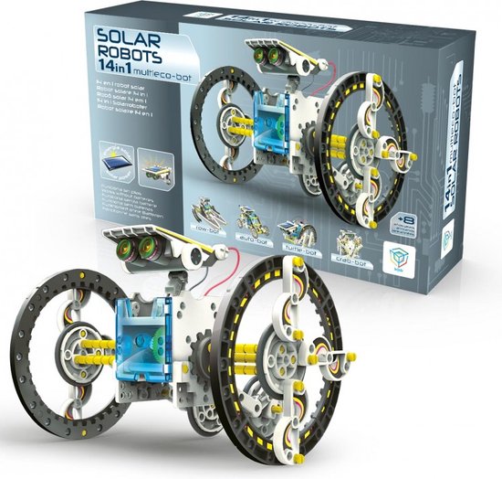 Робототехника VELLEMAN bausatz 14-in-1 solar-roboter
