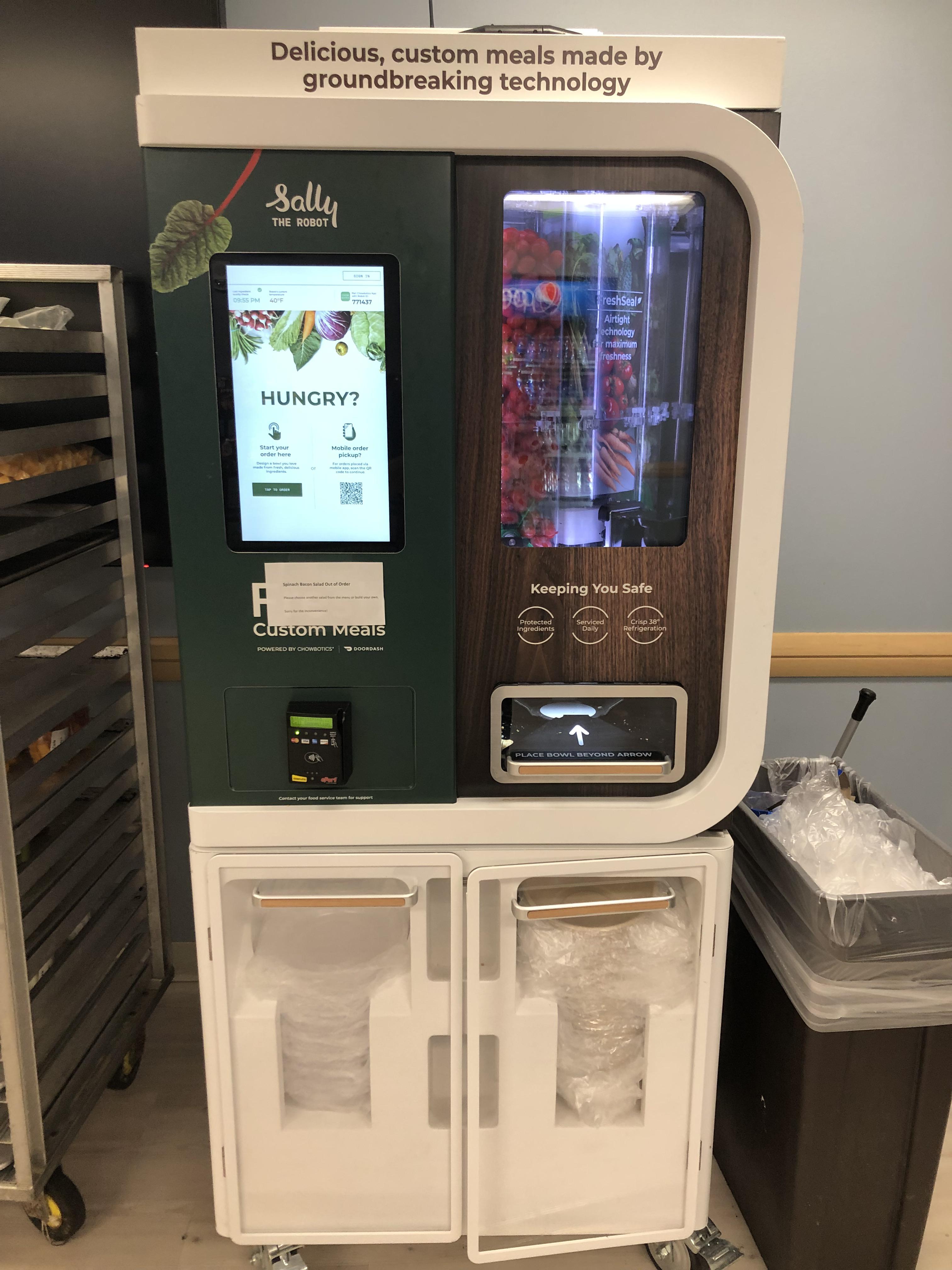Робот DoorDash Chowbotics Sally