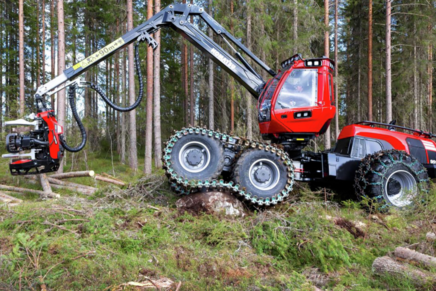 Робот Komatsu Forest Komatsu 931XC