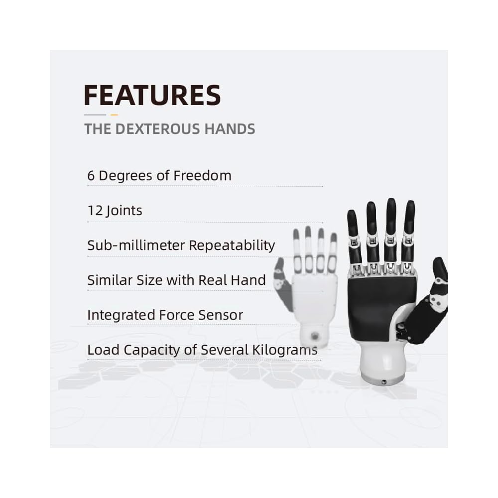 rh56dfq - dexterous roboterhand mit handgelenk rechts — фото 4