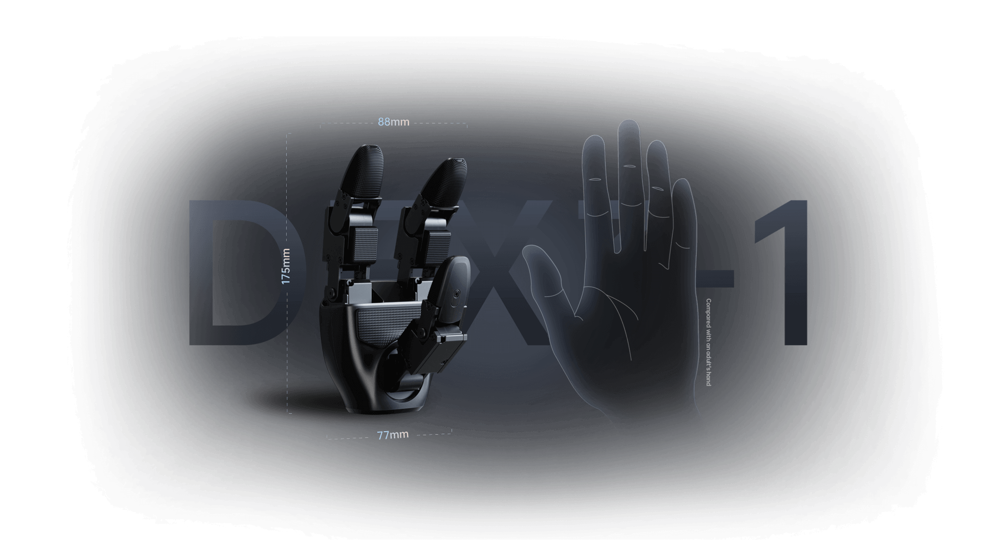 unitree dex3-1 fc 3-finger hand links tactile — фото 2