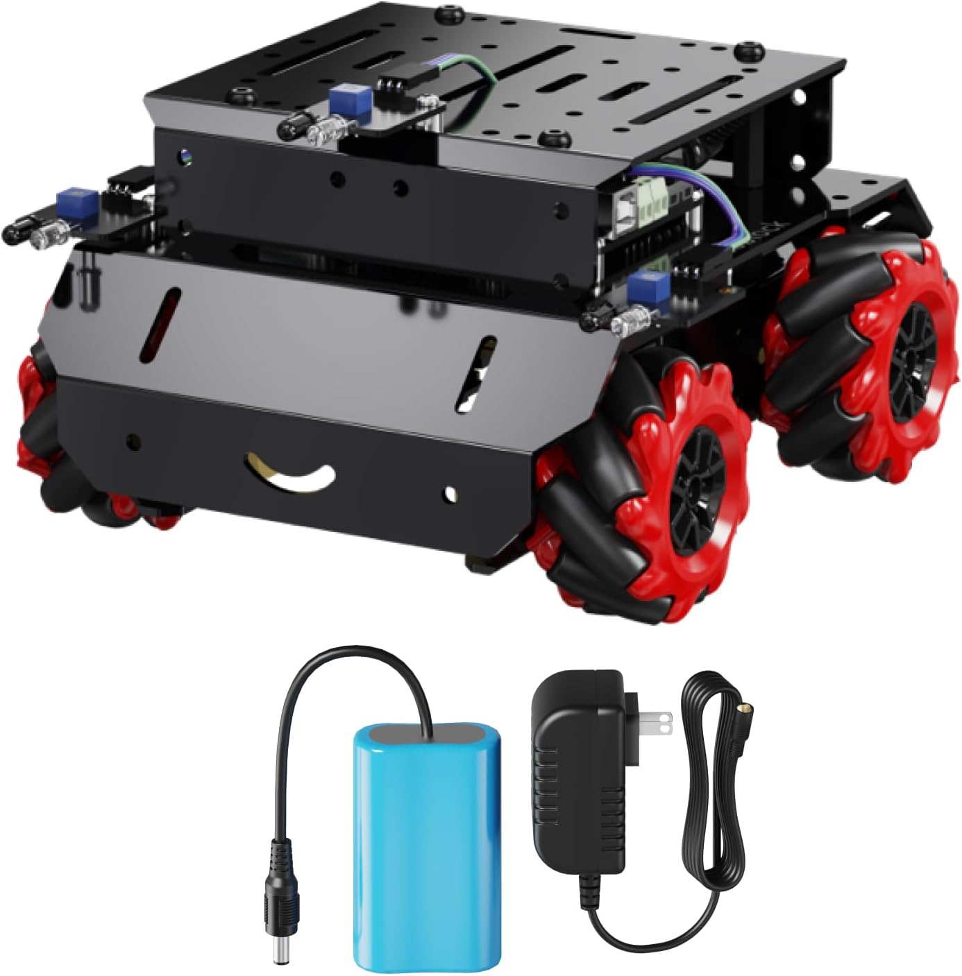 Bigbot Robot Development Platform with Mudguards &amp; 2 LiFePO4 Battery packages — фото 6