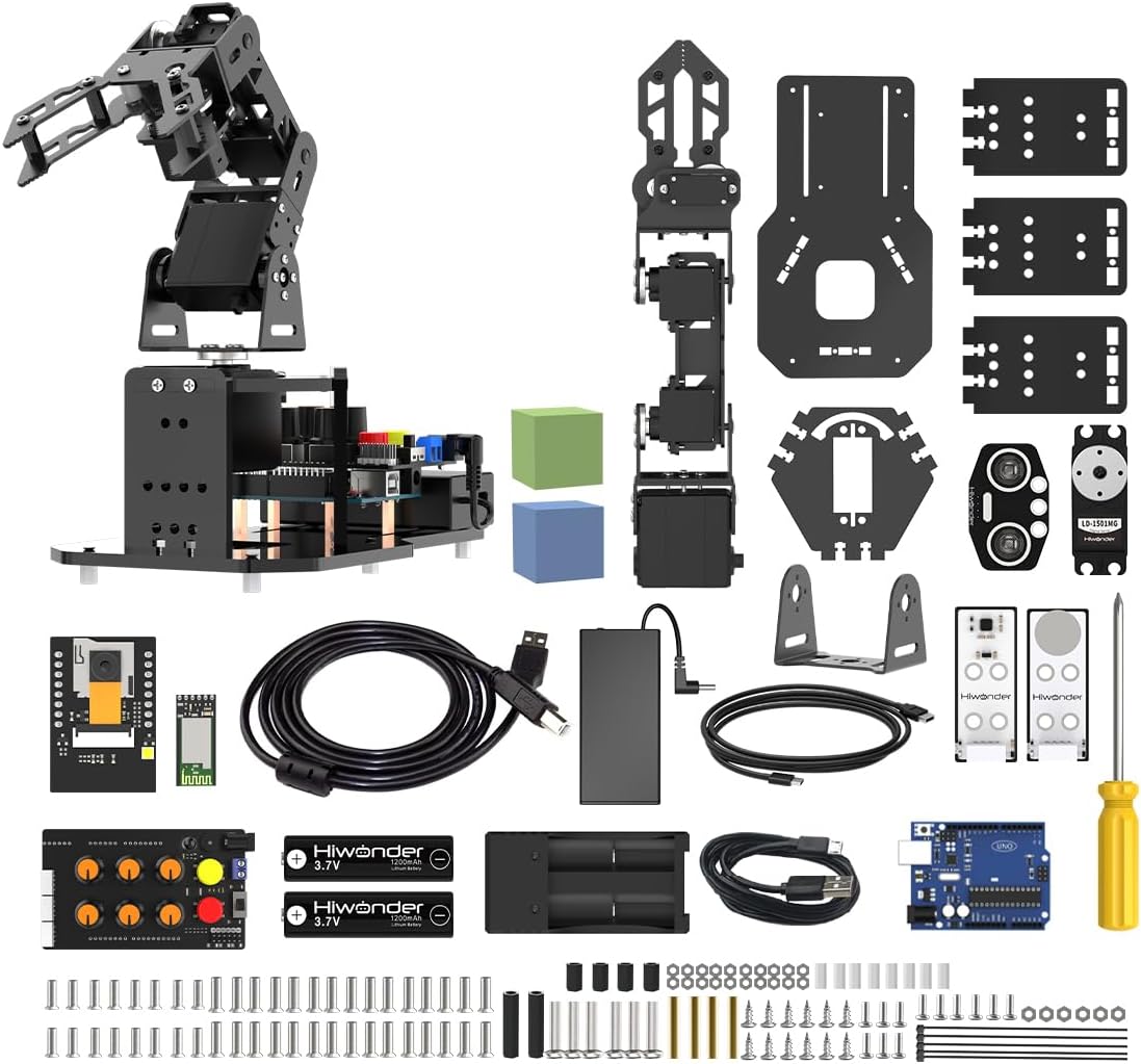 ARCTOS 6-Axis DIY Robotic Arm Hardware V2 Open-Loop Kit – Complete Non-Printed Components for Arduino/ROS/AI Robotics Projects — фото 5
