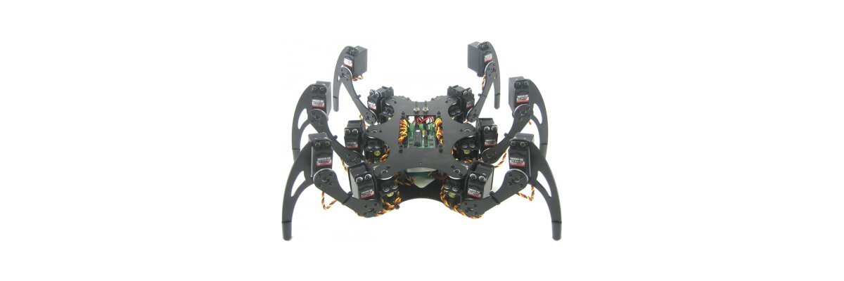 Lynxmotion Phoenix 3DOF Hexapod Robot Kit (No Electronics) — фото 3