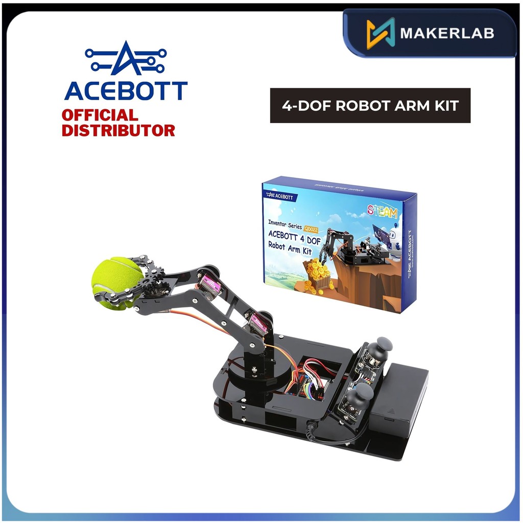 Робот ACEBOTT acebott tinkerbott - roboterarm-kit esp32